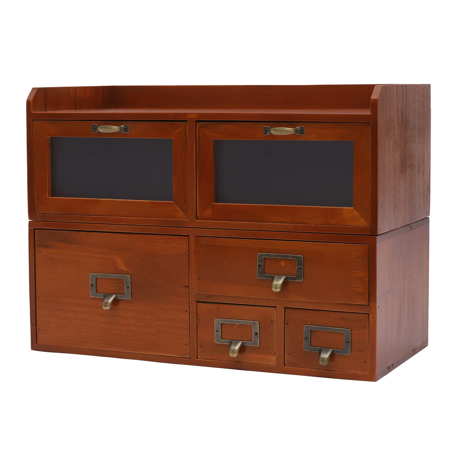 Desktop Organizing Cabinet, Supplies Organizer, Vintage Drawers for Desk