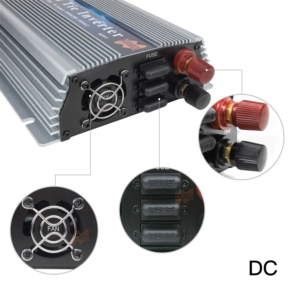 正弦波インバーター 純粋な正弦波インバーター1000/1300W,1400-50V DC,230V AC,純粋