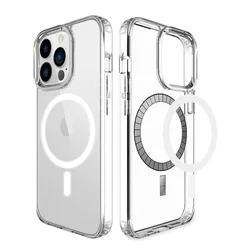 Luxe Duidelijke MagSafe-Compatibele Telefoonhoes - Premium Beschermende Cover