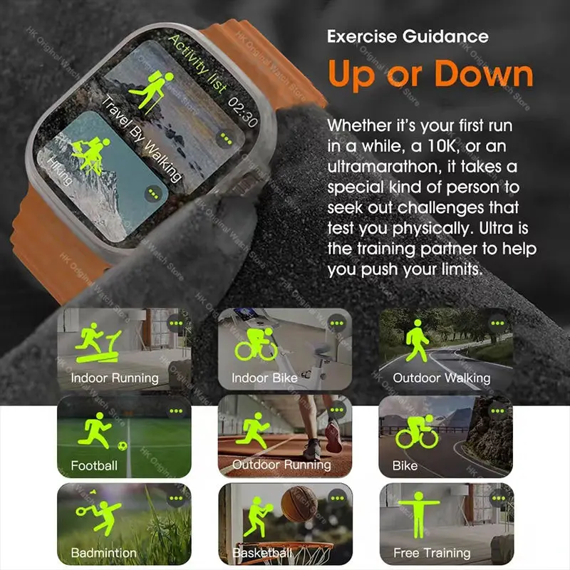 2026 New HK 11 ULTRA 3 Max Smartwatch 49mm AMOLED 4G ROM AI Robot Bluetooth Call Network Clock NFC Compass Smart Watch Men Women 5