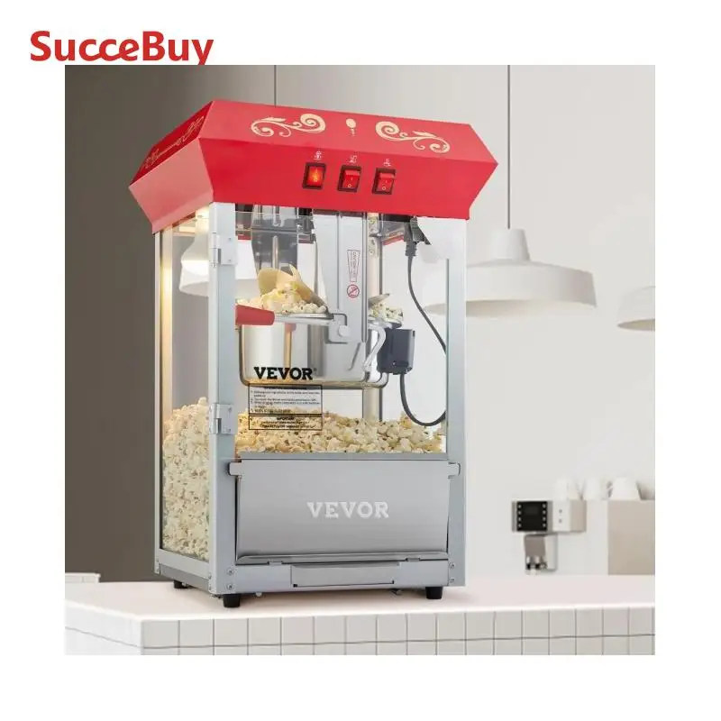 Electric Popcorn Maker Commercial Popper Machine