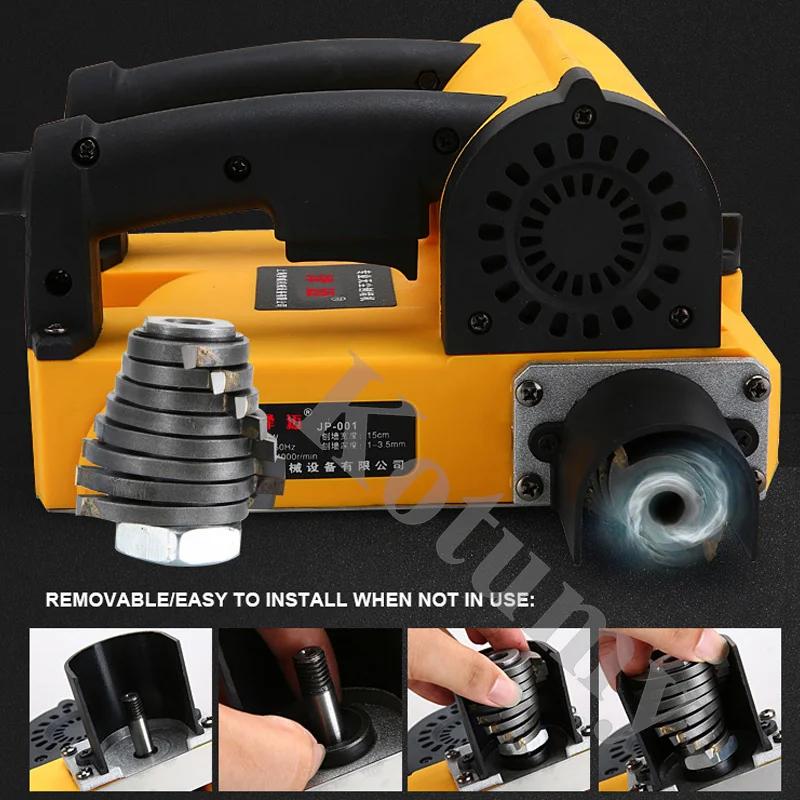 Wall Planer 4580W Wall Shovel Renovation Plane Rough Planer Old Wall Refurbishment Dust-Free Wall Planer 1000-4000rpm 6
