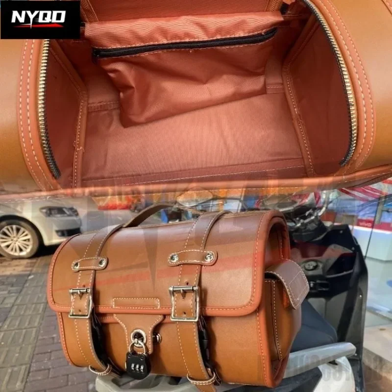 Borse e Bagagli per Moto, Borse Laterali per Moto, Borsa Portaoggetti Laterale Impermeabile, Bauletto per Bici Elettrica, Bagaglio da Viaggio - immagine 3