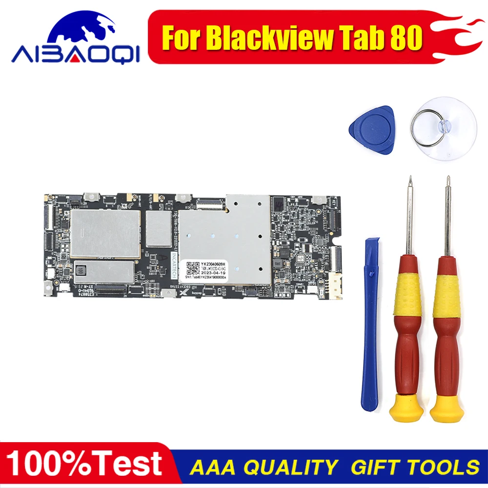 

XUNQIYI Mainboard For Blackview Tab 80 Smartphone Mother board Perfect Repair Replaceme Free Tools