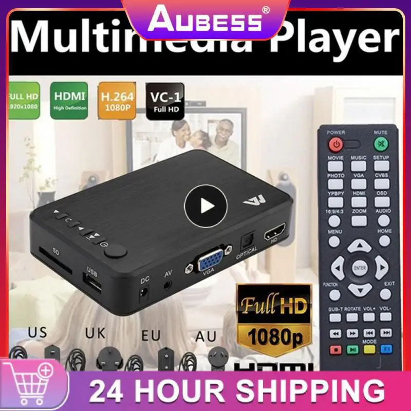 

Медиаплеер 1080P USB внешний Hdd медиаплеер с поддержкой VGA SD MKV H.264 RMVB WMV медиаплеер для автомобиля HDDK6