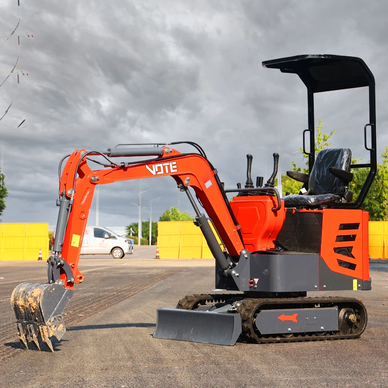 Čínské aparatura nejmenší 0.8ton 1 celý tón mini kopáč gargen  CE  farma traktorbagr malý hydraulické bagr pásový přizpůsobené