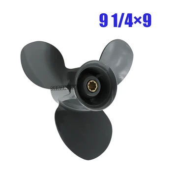 58130-ZV4-009AH 프로펠러, 혼다 선외 모터 8HP 9.9HP 10HP 15HP 20HP 9 1/4*9 보트 모터 알루미늄 합금 나사
