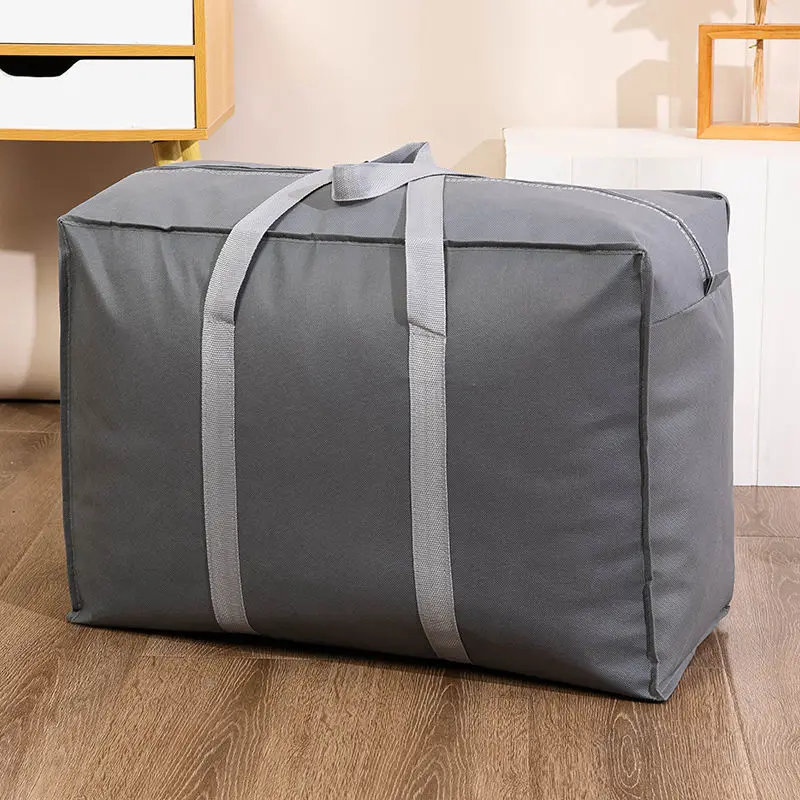 New Portable Foldable Duffle Bag Moving House Hand Bag Large Capacity Folding Luggage Bag Travel Clothes Storage Bags Zipper