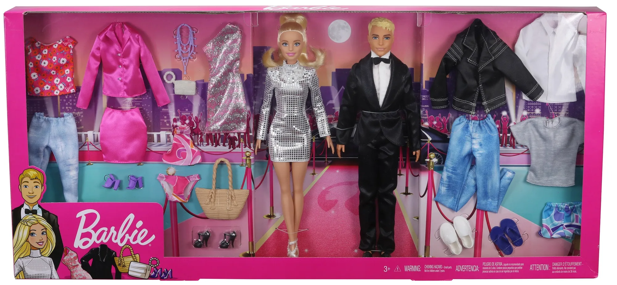 Jogo conjunto barbie dreamtopia 3 em 1 boneca + acessórios gjk40, mattel  boneca original, bonecas para