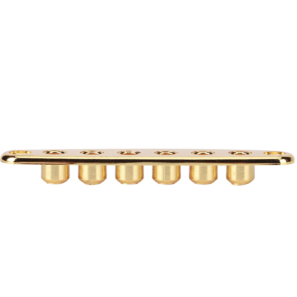 Guitar Parts Musical Instruments Accessories Guitar String Through Plate Mounting Ferrules Zinc Alloy Electric Bass
