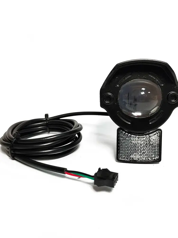 Description Picture 2 of itemElectric bicycle headlight Horn Led 9w 12v 24v 36v 48v 52v 60v 72v 650lm 3500lux