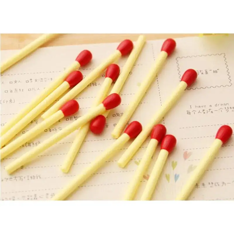 Stationery Ballpoint Pen Mini matchstick Creative School Office Supply 1 Pcs