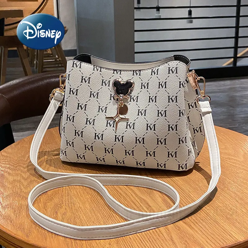 Disney Mickey New Women's Bag Luxury Brand Cartoon Women's Bag Letter Fashion Trend Women's One Shoulder Crossbody Bag 3