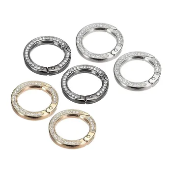 Rhinestone O Ring Clips 1