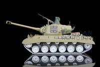 Gifts Heng Long 1/16 7.0 FPV Camera Customized M26 Pershing Painted Green RTR RC Tank 3838 Metal Track Wheel Idlers TH17310-SMT2 2