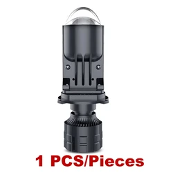 High - Power LED Dual Projector Lens Headlight Bulbs, 160W 28,000LM, Universal Fit for Cars and Motorcycles, 12V/24V (LHD)