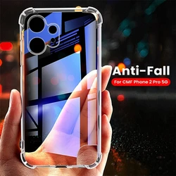 Anti - Yellowing Clear TPU Soft Phone Case - Shockproof Crystal Cover - CMF Phone 2 Pro (Transparent)