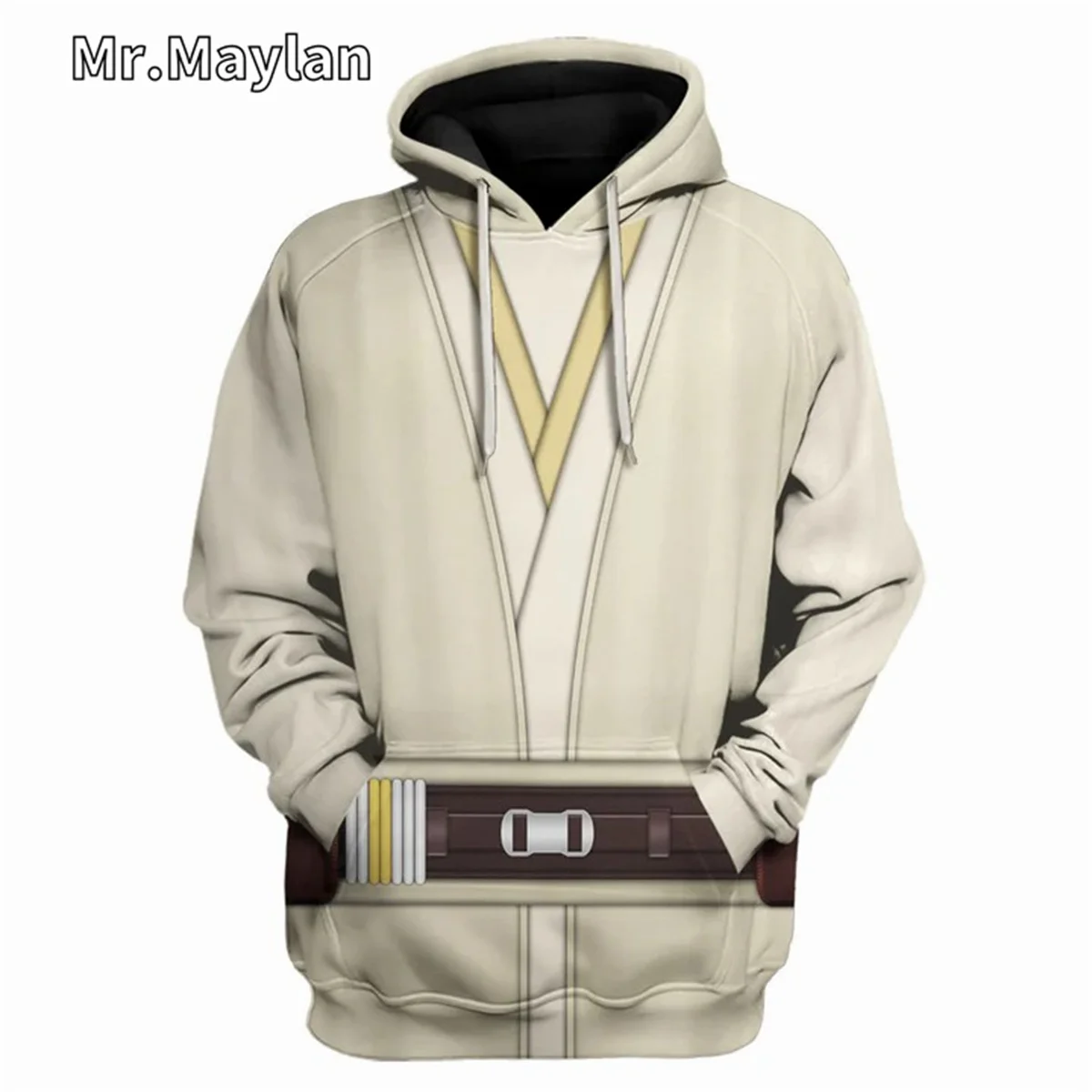 

Qui-Gon Jinn's Jedi Robes Cosplay Costume 3D Print Unisex Hoodie Men Sweatshirt Streetwear Zip Pullover Casual Jacket Tracksuits