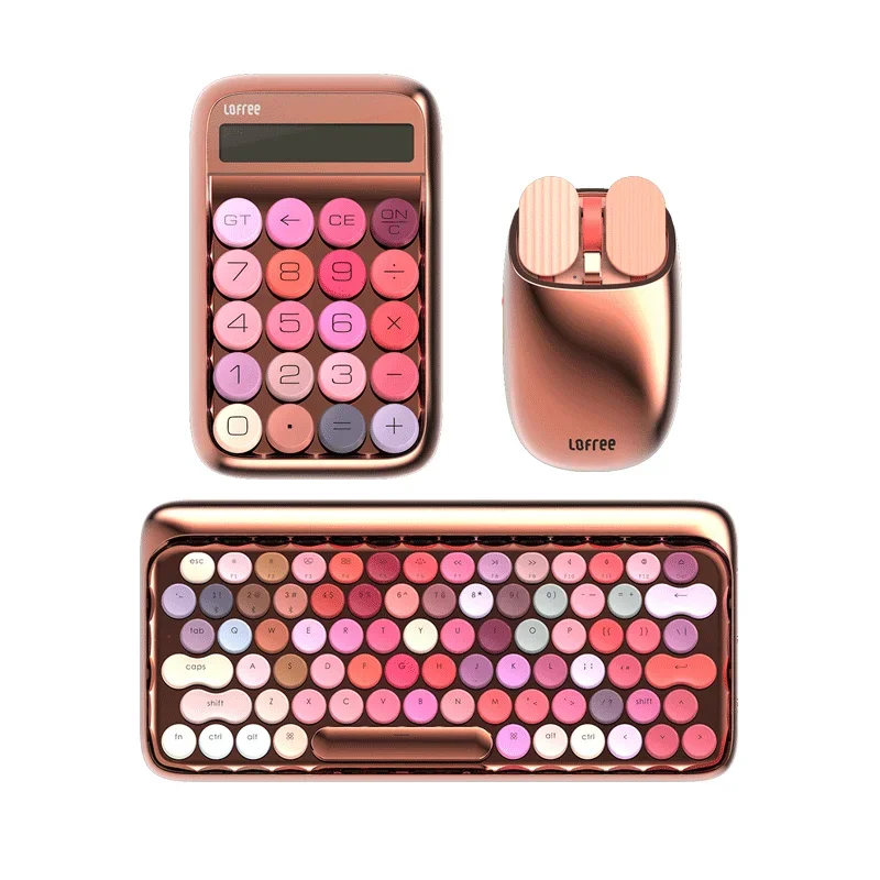 Lofree Flow Lite ワイヤレスキーボード ピンク 本体 Lofree Flow Lite: 打鍵感とコスパが最高なロープロファイル