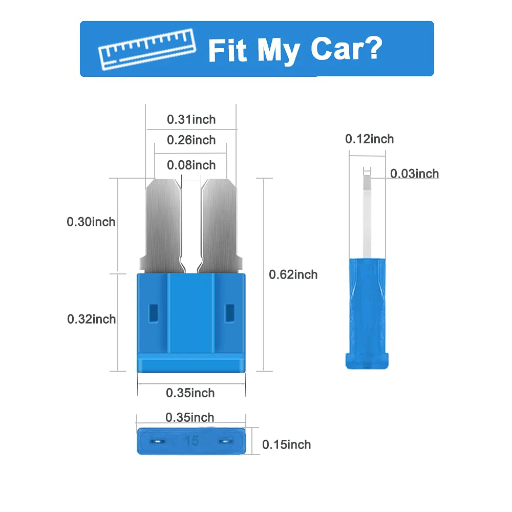 Micro2 auto fuse-105 ATR blade fuse kit product combination 5A 7.5A 10A 15A 20A 25A 30A used for replacement of cars ships car fuses kit,circuit adapters and fuse set,glass fuse kit,marine fuse block