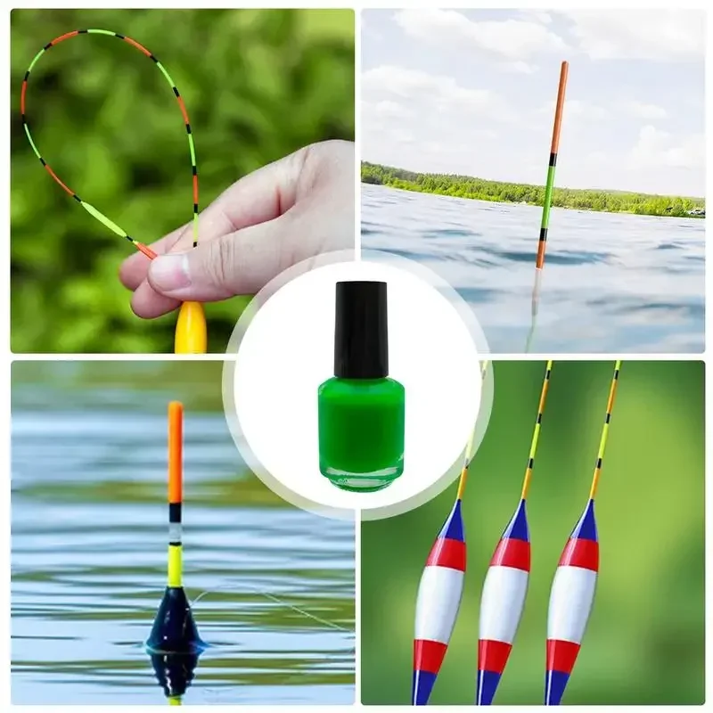 Fishing Float Paint Fluorescent Liquid Repair Fishing Float Paint Professional Fishing Tackle Repair Indicator Paint Quick Drying Tool