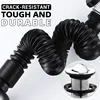 Flip Top Sink Drain Pipe Set Retractable Deodorant Sewer Drainage Water Hose Wash Basin Drainer Bathroom Kitchen Accessories 4
