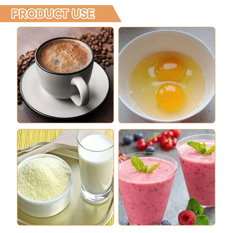 Deluxe Electric Milk Frother and Drink Mixer