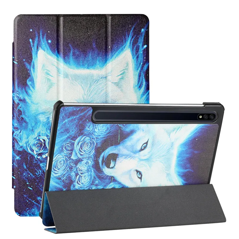 SM-T870 SM-T970 º ̽ Ｚ  S7 ̽ 11 2020 Funda   S7 ÷  S7 FE ̽ 12.4 2021 Coque + 
