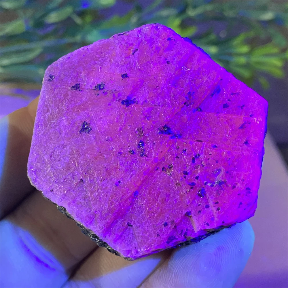 Red Ruby Black Tourmaline Natural Gem Quartz Crystal Reiki