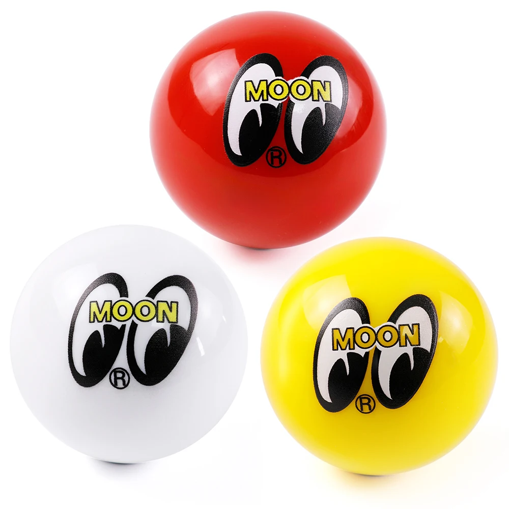 イエロー/ブラックスマイルシフトノブ&オートマチックシビック用アダプター/オートマチックシフタ MOON Racing ラウンドボール スマイルフェイス JDM カーギアスティック シフトノブ シフターレバーヘッド - AliExpress