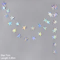 7cm Star Garlands