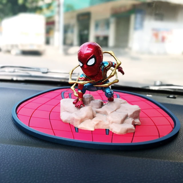 Modèle Spider Man en acier fait à la main, ornements de voiture créatifs,  fournitures d'intérieur de voiture, décoration de gâteau, version de  modélisation de vêtements de guerre, nouveau - AliExpress