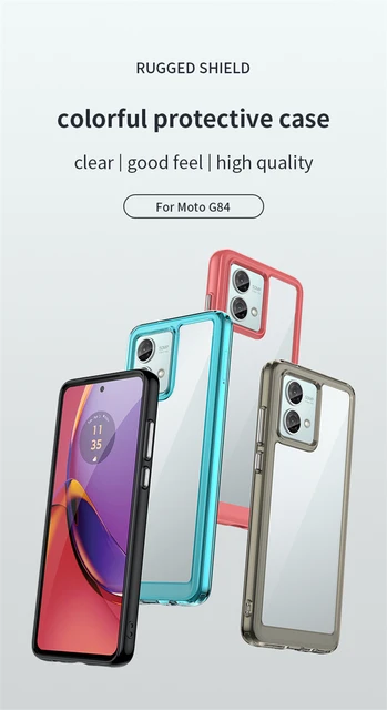 For Motorola Moto G84 Case For Moto G84 Cover Funda Coque Soft Silicone  Protective Phone Bumper For Motorola Moto G84 - AliExpress