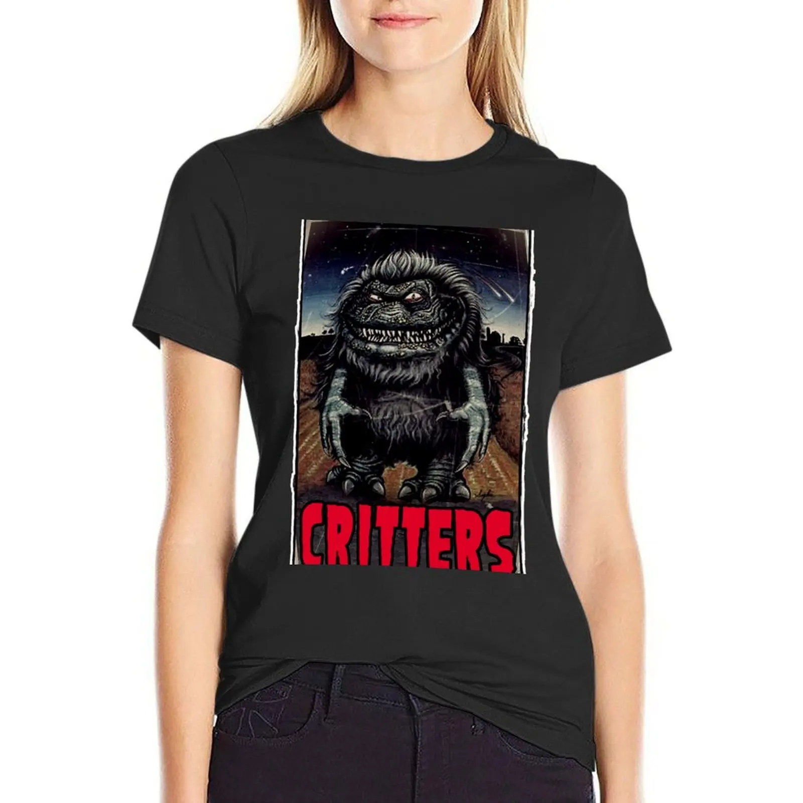

CRITTERS T-shirt cute clothes vintage clothes tees Women's clothing