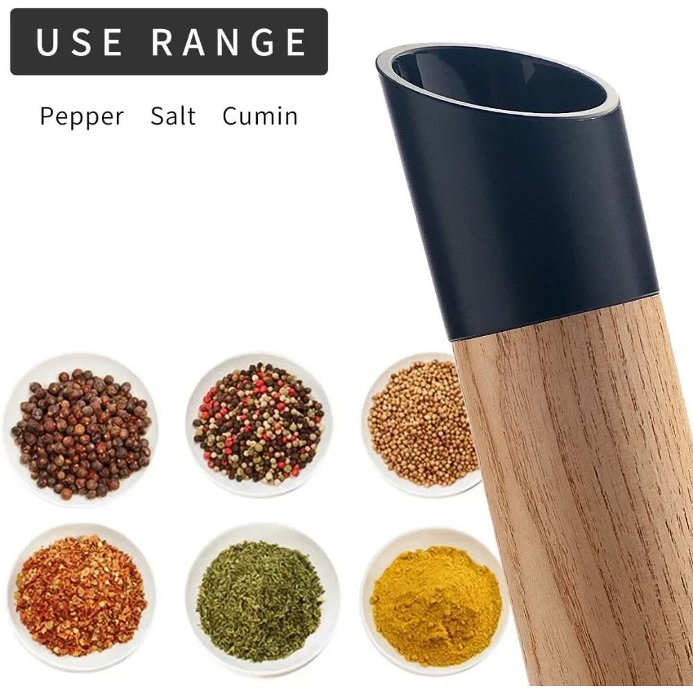 Suitable for Salt and Pepper Grinders, Equipped with Adjustable Roughness High Salt Bottle Pepper Bottle Kitchen Tool Accessorie