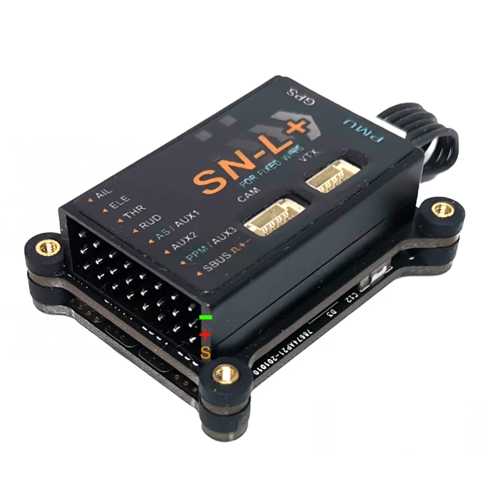 

SN-L+ SNL+ HD OSD MAVLINK Flight Controller BN220 GPS Combo Set for DJI FPV Air Unit RC Airplane Fixed-Wing Drones DIY Parts