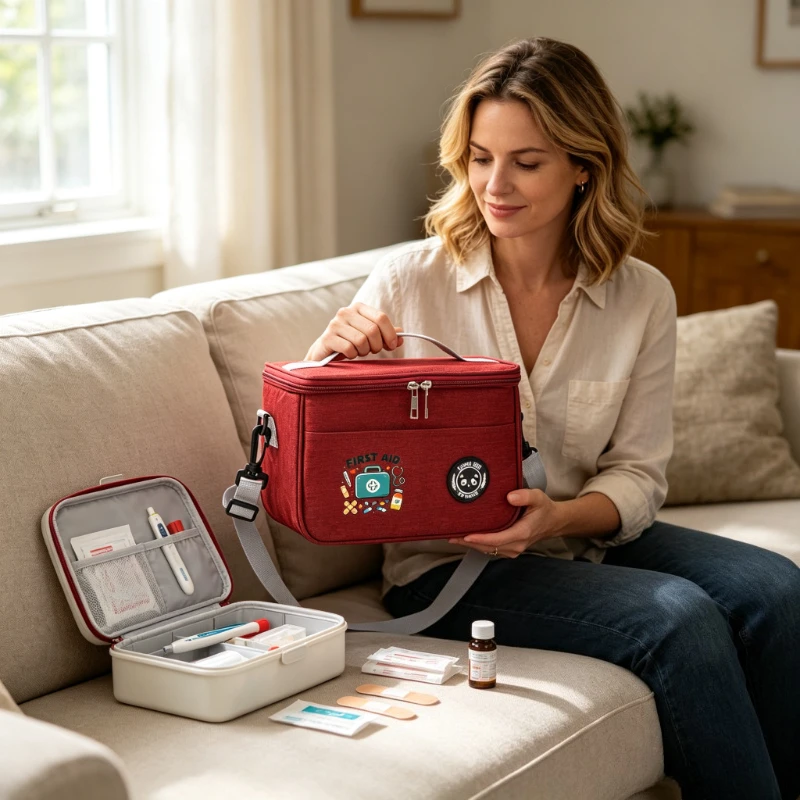 Kit di Pronto Soccorso di Grande Capacità - Adatto a Molteplici Scenari: Casa, Ufficio, Auto, Attività all'Aperto, Campeggio, Viaggi e Kit di Sopravvivenza - immagine 4