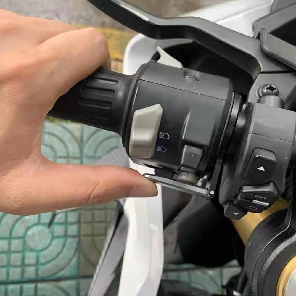 Alargador De Pata De Cabra Para CFMOTO 650MT/700MT/800MT - CNC Aluminio 6061, Negro, Mejora Estabilidad