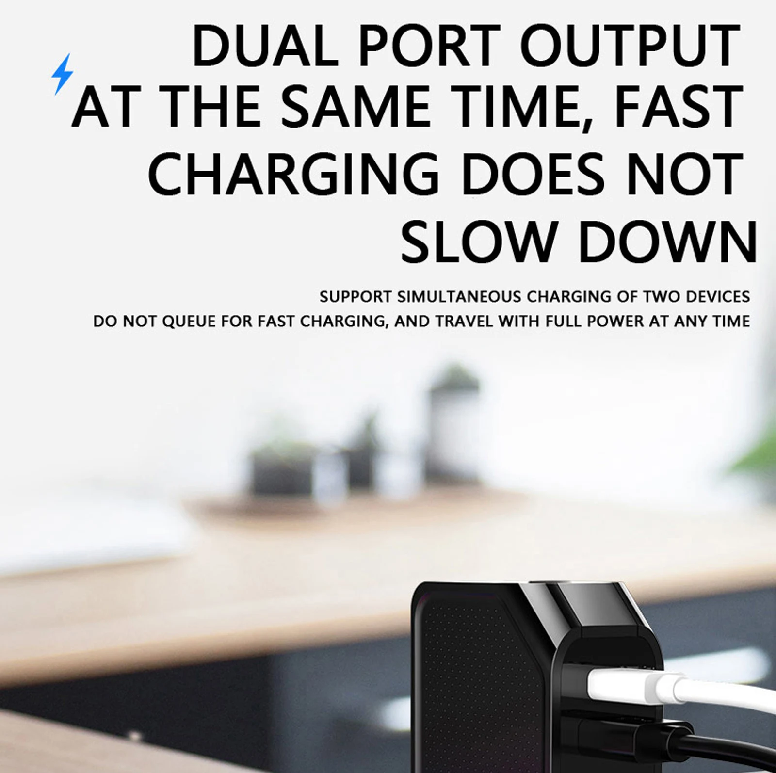 Newly Upgraded Intelligent Power Outage PD Fast Charging Mobile Phone Charger With Digital Display. Can be Used for_voghion.com