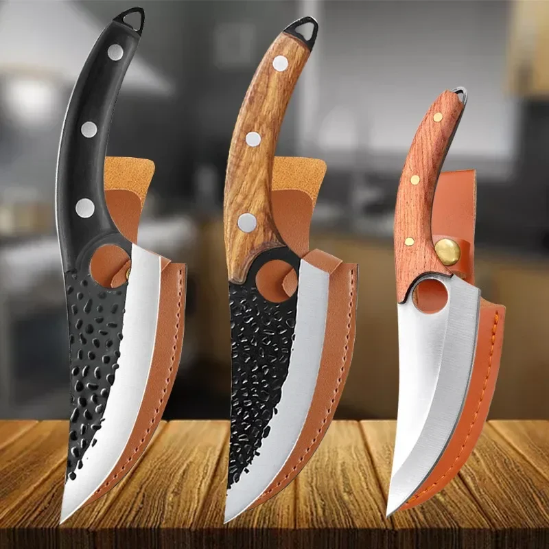 

Kitchen Knives Stainless Steel Butcher Boning Knife Sharp Household Meat Cleaver Vegetable Slicing Knife