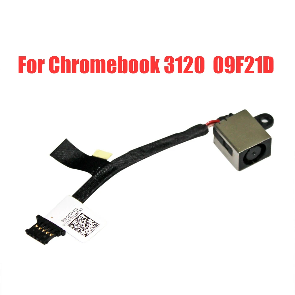 Laptop DC Power Jack Cable For DELL For Chromebook 11 3120 DD0ZM8AD000 09F21D 9F21D New