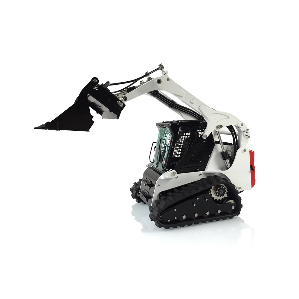 Toys LESU 1/14 Hydraulic Aoue-LT5 RC Loader Metal Tracked Skid-Steer DIY Model Lights KIT Motor Servo ESC For Boys THZH1187 3