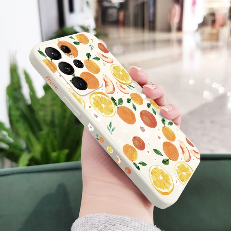 Watercolor Oranges Artistic Phone Case Cover