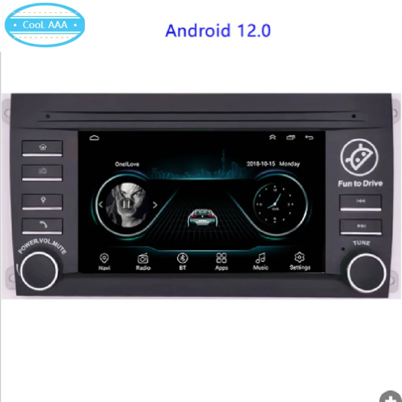 Per Porsche Cayenne Carplay Radio Navigazione Gps 2003-2012