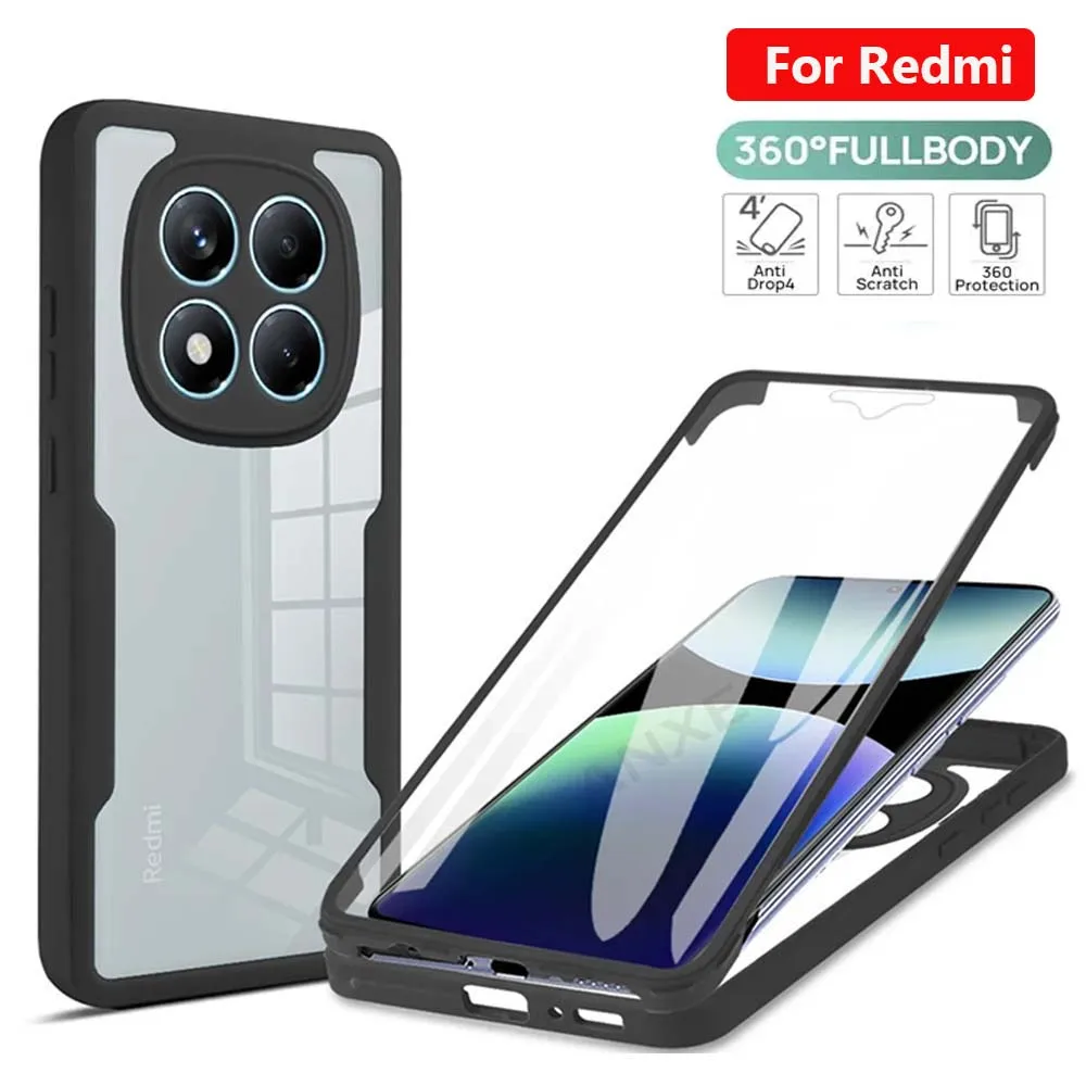 Ultimate 360° Full Cover Shockproof Clear Protection Case