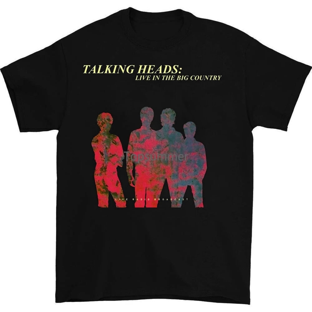 

Talking Heads Live In The Big Country T-Shirt Unisex Rock Band Tee