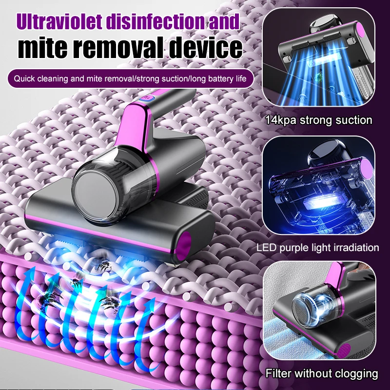 جهاز تعقيم منزلي بالأشعة فوق البنفسجية وإزالة العث...