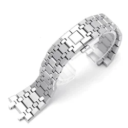 Elegant Silver Waterproof 316 Stainless Steel Watch Band - 26mm Bracelet - 26mm (Silver)