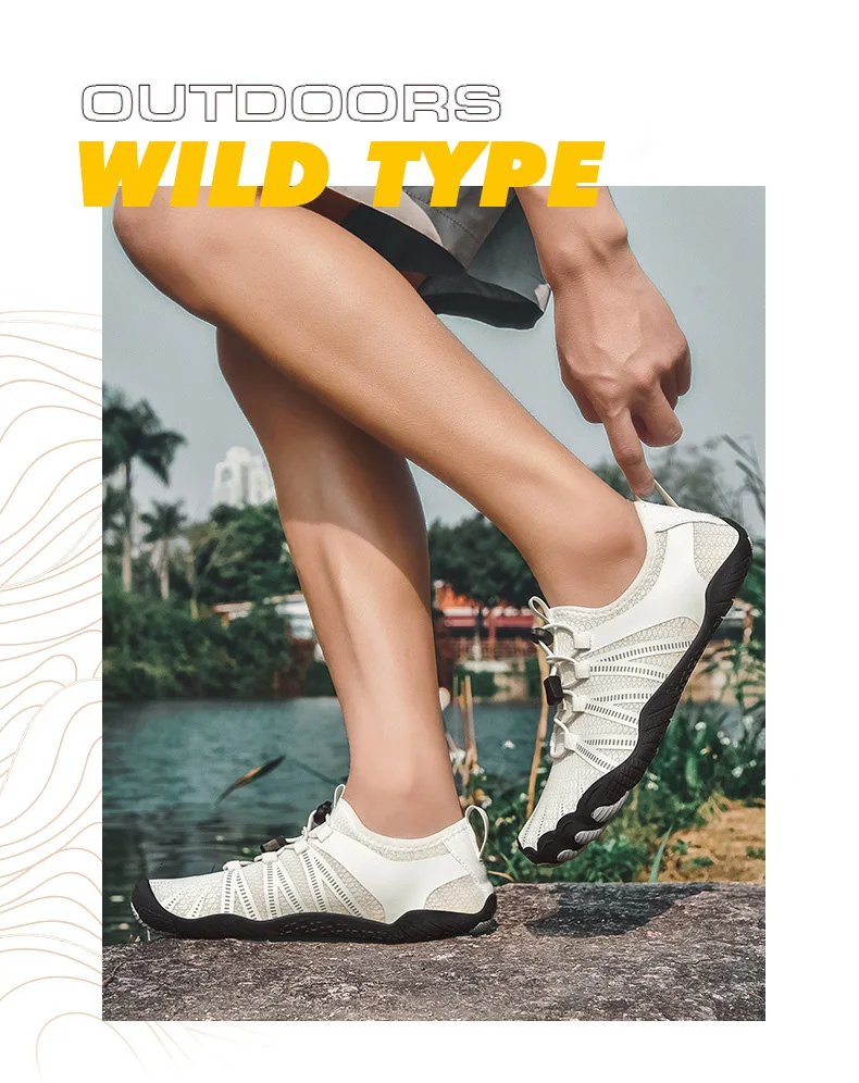 2025 New Pink Color Women Water Shoes Quick Dry Mens Size 36-47 Barefoot Beach Sandals Upstream Aqua Shoes Fitness Sneakers