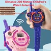Parent Child Interaction Clear Audio Multifunctional  Walkie Talkie 200M Watch Style Wireless Call Children Walkie Talkie Gift 1